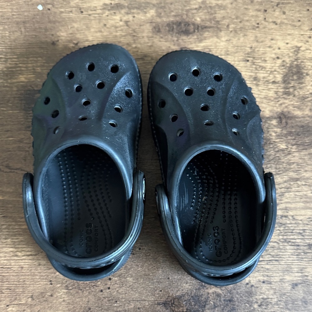 CROCS Kids Black Sandals